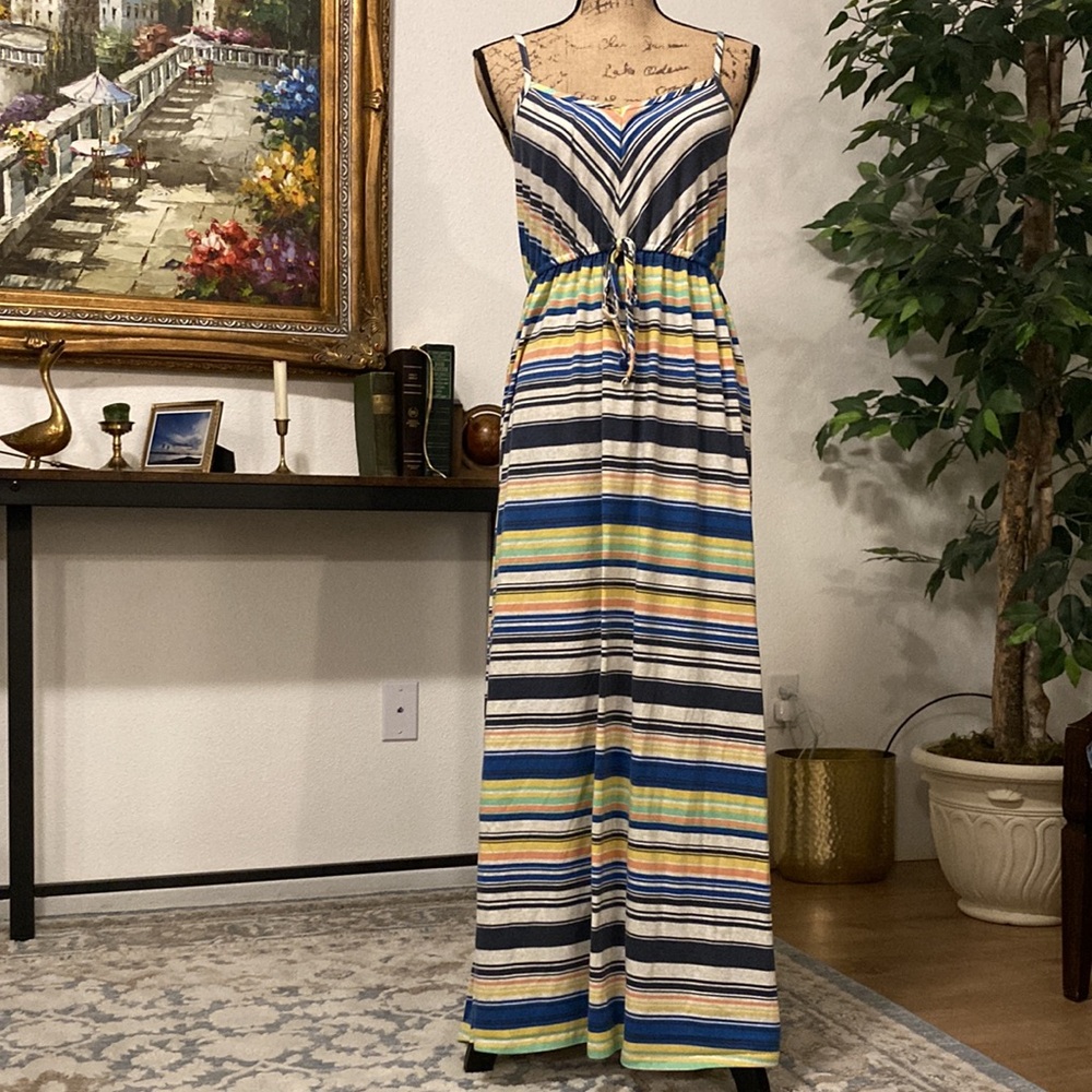 Mossimo Supply Co Maxi Summer Dress, size L, elegant- casual